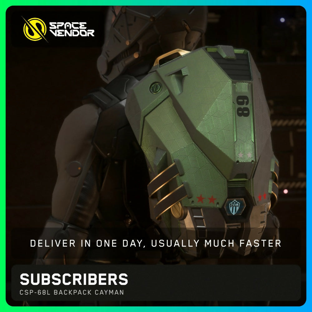 SUBSCRIBERS - CSP-68L Backpack Cayman