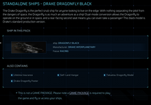 Load image into Gallery viewer, Dragonfly Black OC + Model &amp; Poster - Original Concept | Space Foundry Marketplace.