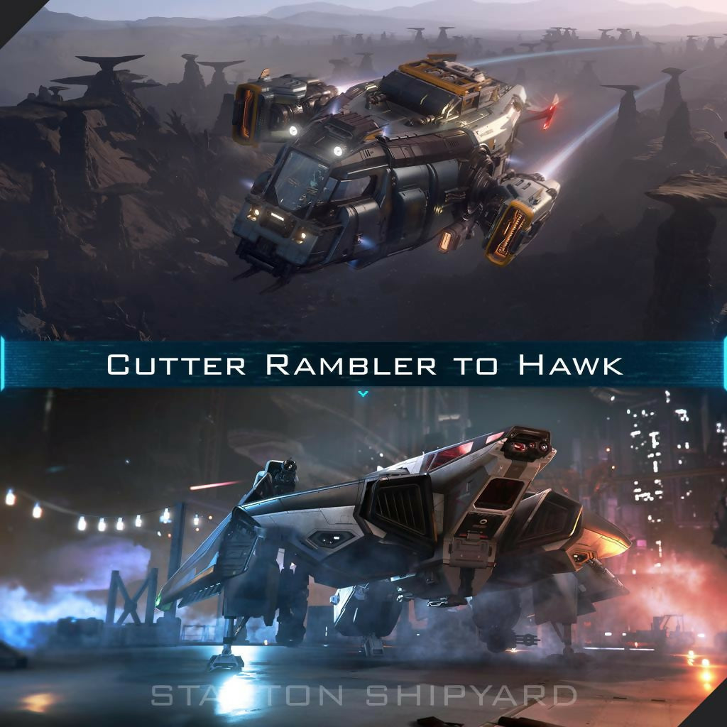 Space-Foundry.com: Upgrade - Cutter Rambler to Hawk
