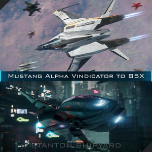 Upgrade - Mustang Alpha Vindicator to 85X