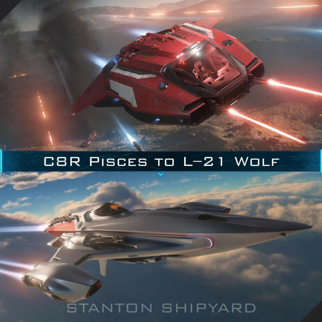 Upgrade - C8R Pisces to L-21 Wolf