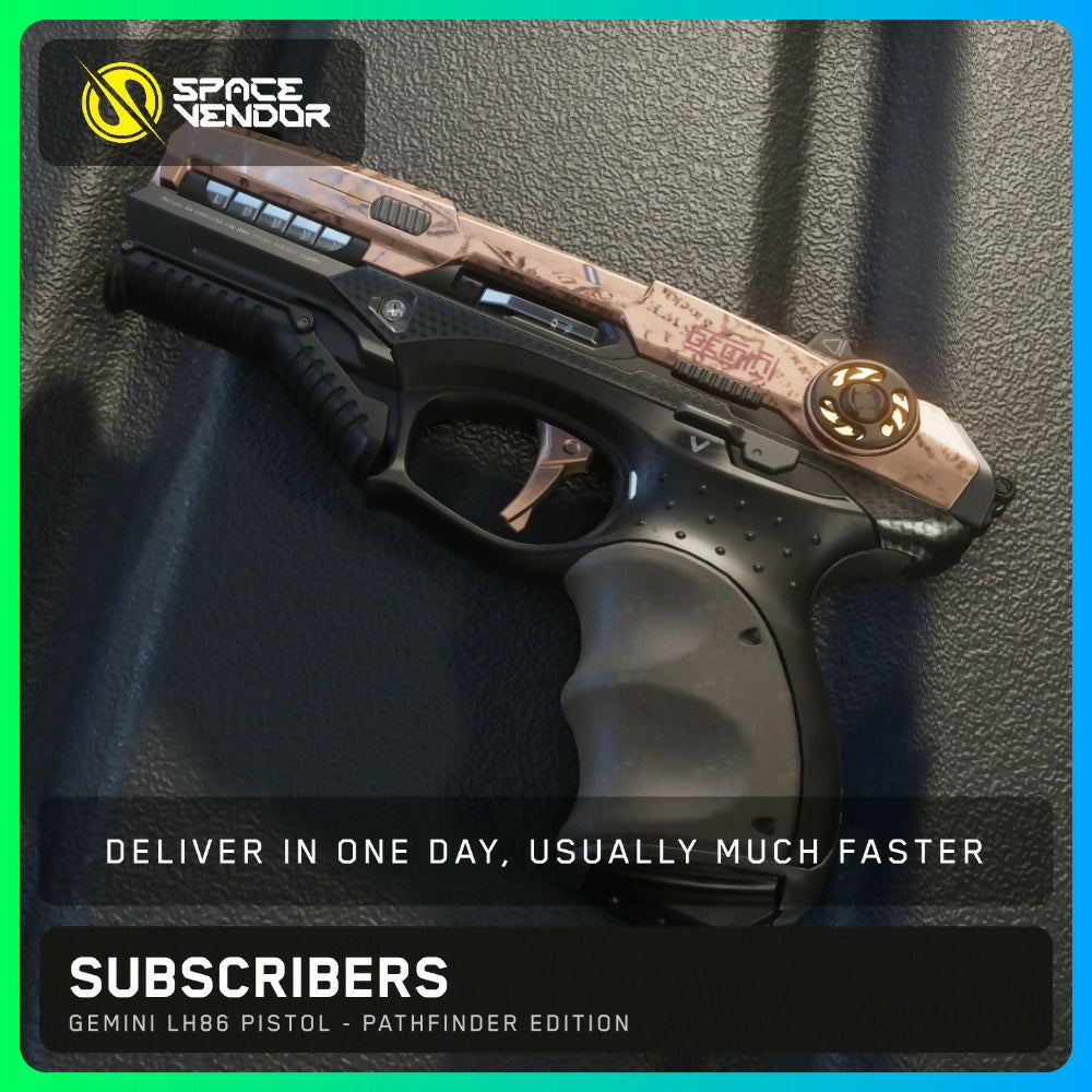 SUBSCRIBERS - Gemini LH86 Pistol - Pathfinder edition