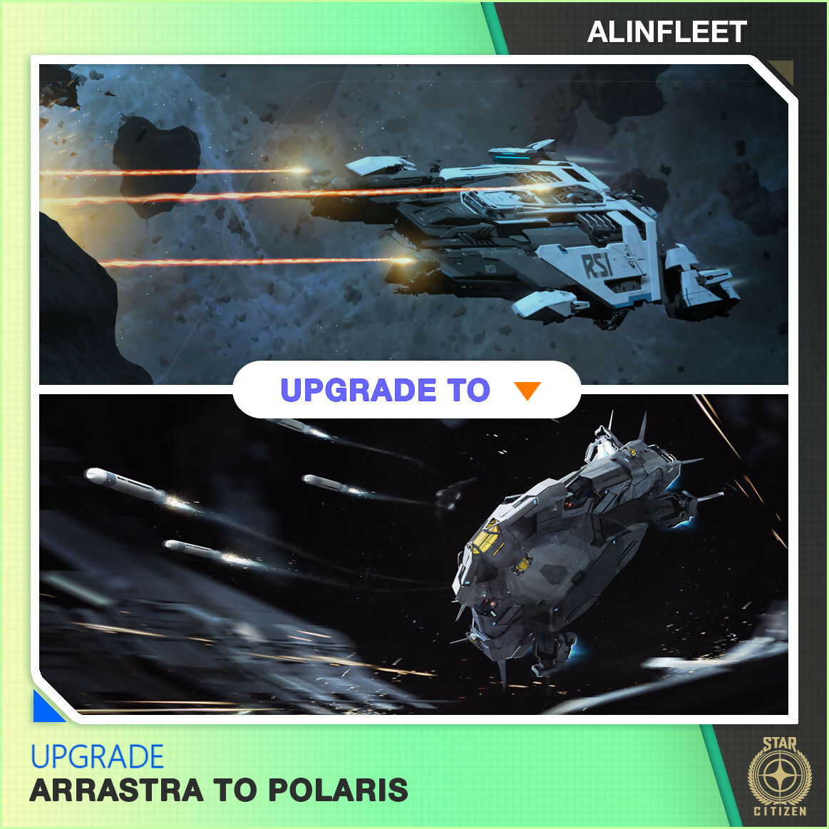 Upgrade - Arrastra to Polaris