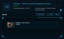 Load image into Gallery viewer, Upgrade - Nova to Clipper Warbond Edition
