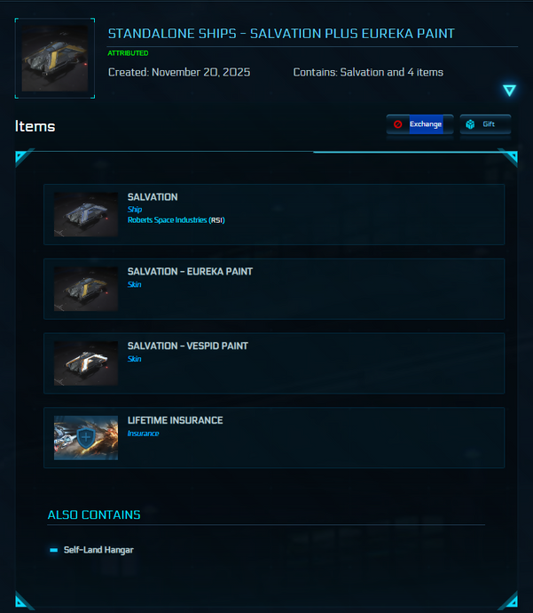Ship - Salvation plus Eureka Paint - LTI