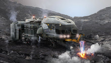 Load image into Gallery viewer, Prospector OC + Aeroview Hangar + Poster &amp; Model - Original Concept | Space Foundry Marketplace.
