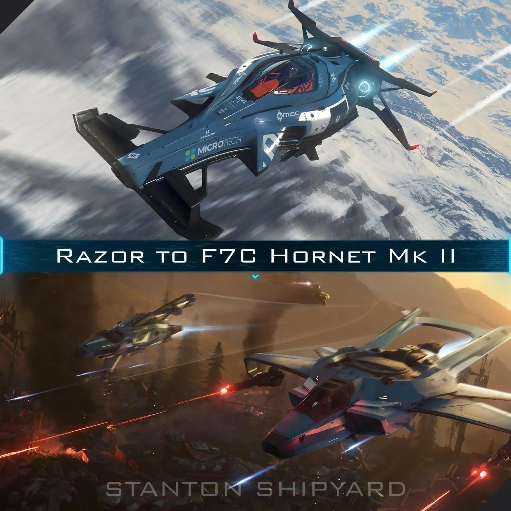 Space-Foundry.com: Upgrade - Razor to F7C Hornet Mk II