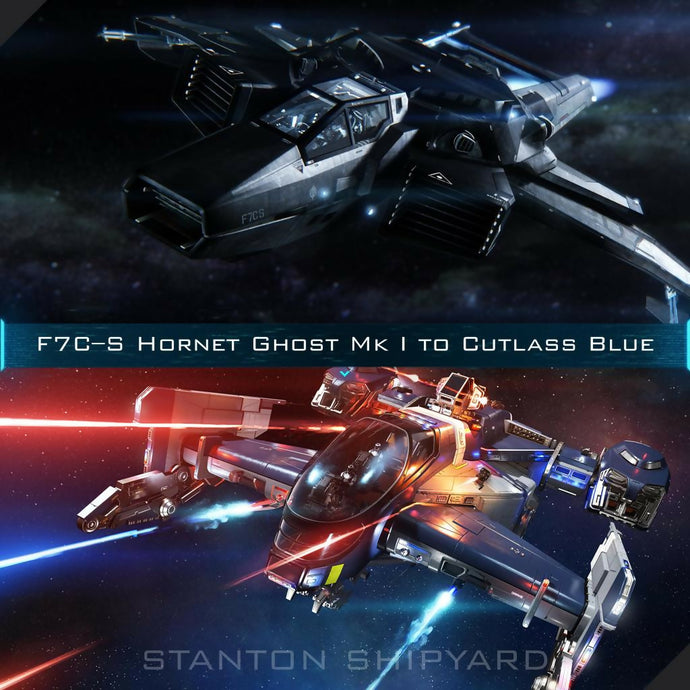 Upgrade - F7C-S Hornet Ghost Mk I to Cutlass Blue