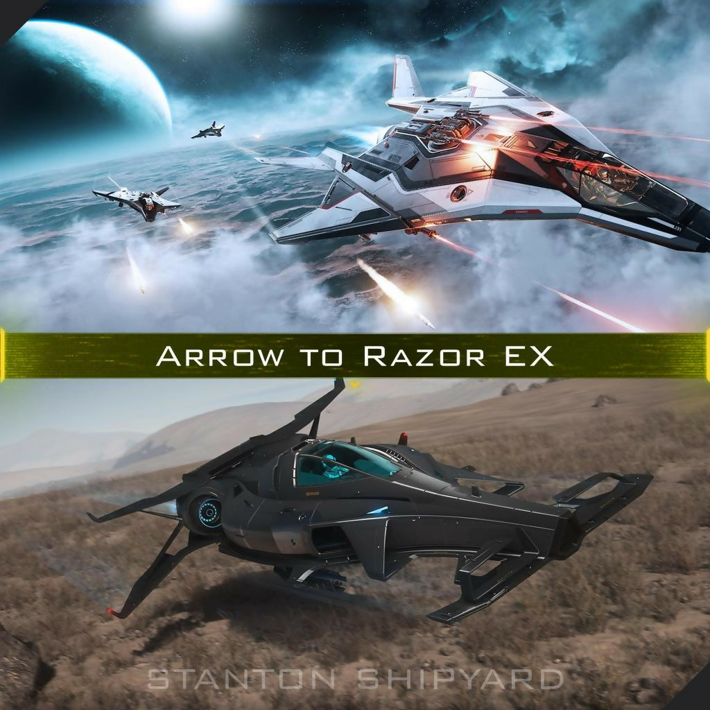 Space-Foundry.com: Upgrade - Arrow to Razor EX + 12 Months Insurance