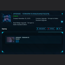 Load image into Gallery viewer, Upgrade - Terrapin to Railen Standard Upgrade | Space Foundry Marketplace.