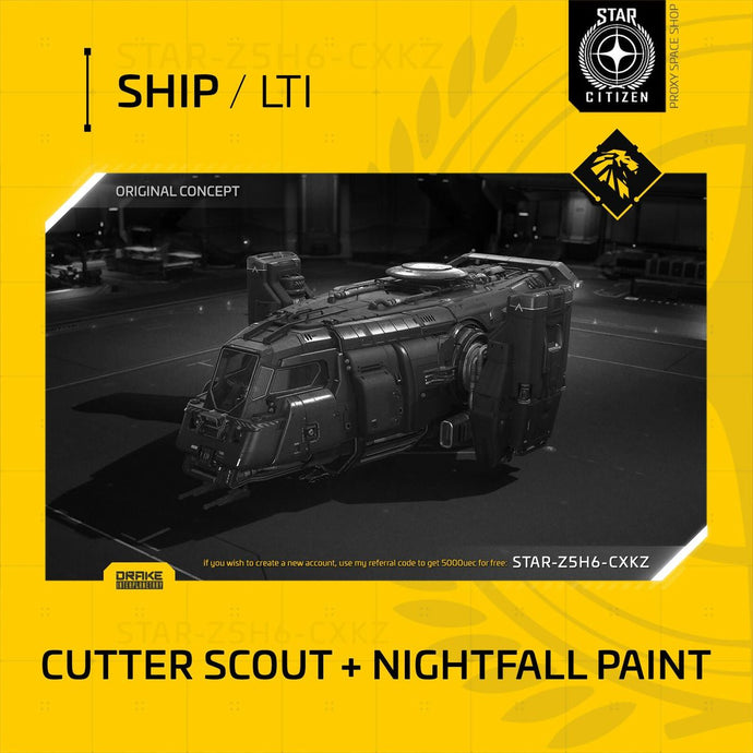 Drake Cutter Scout Plus Nightfall Paint - Lti - Original Concept OC