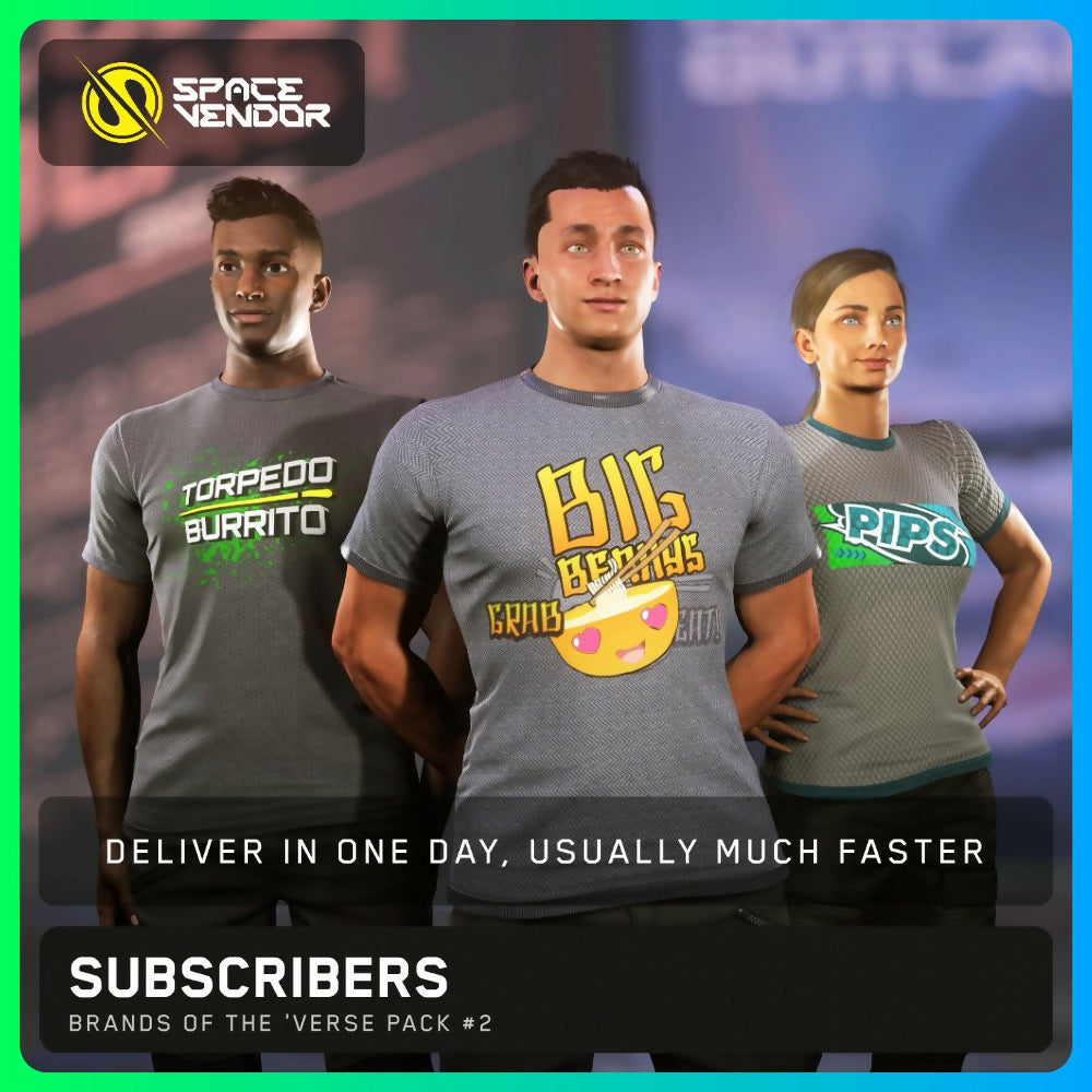 SUBSCRIBERS - Brands of the 'Verse Pack #2