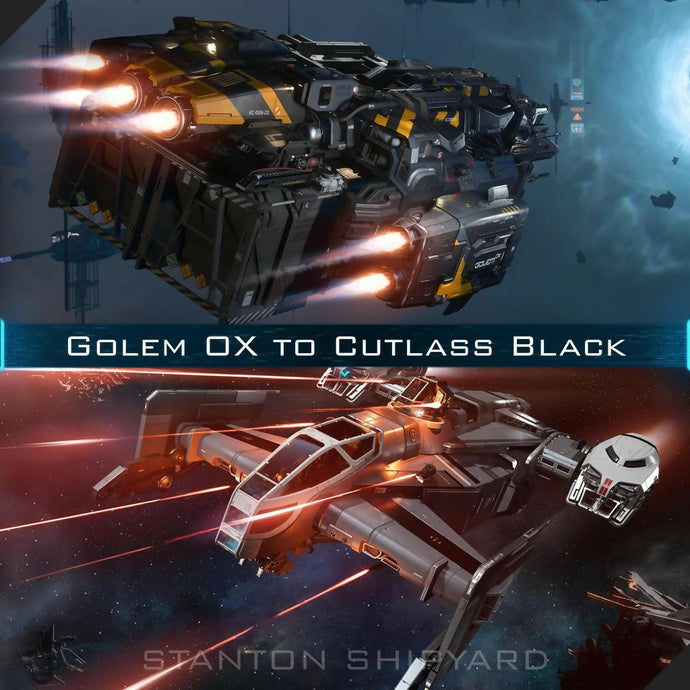 Upgrade - Golem OX to Cutlass Black