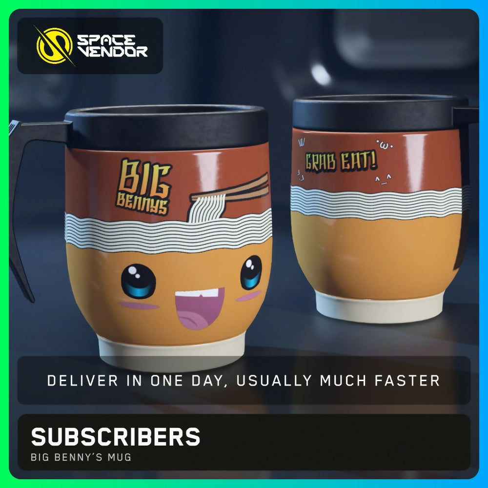 SUBSCRIBERS - Big Benny’s Mug
