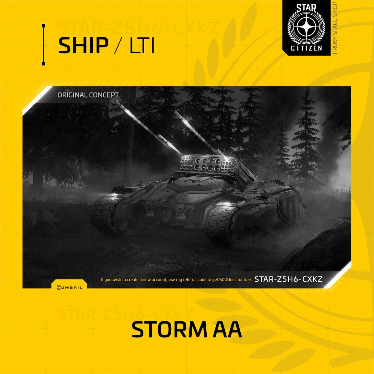 Tumbril Storm AA - Lti - Original Concept OC