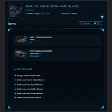Load image into Gallery viewer, Golden Blossom - Patch Bundle (Limited Item)