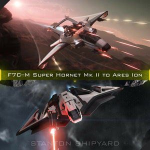 Upgrade - F7C-M Super Hornet Mk II to Ares Ion + 24 Months Insurance
