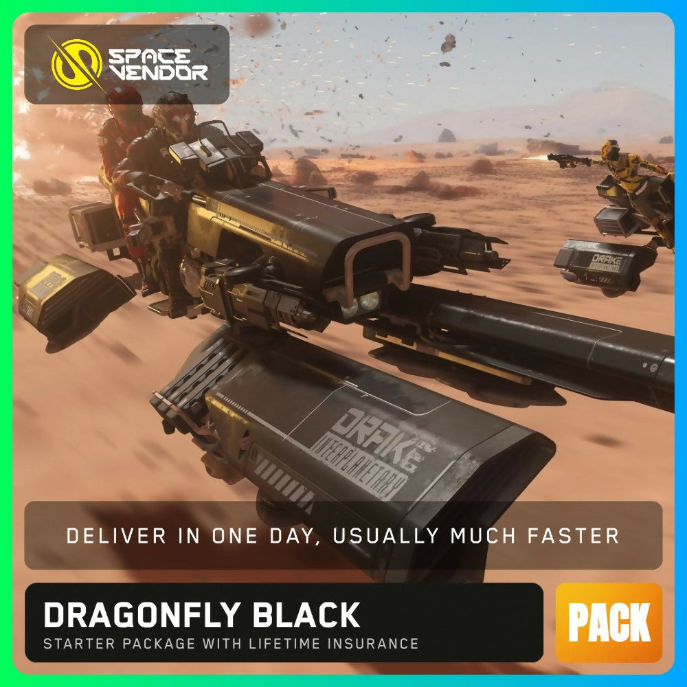 Dragonfly Black LTI Package with Star Citizen