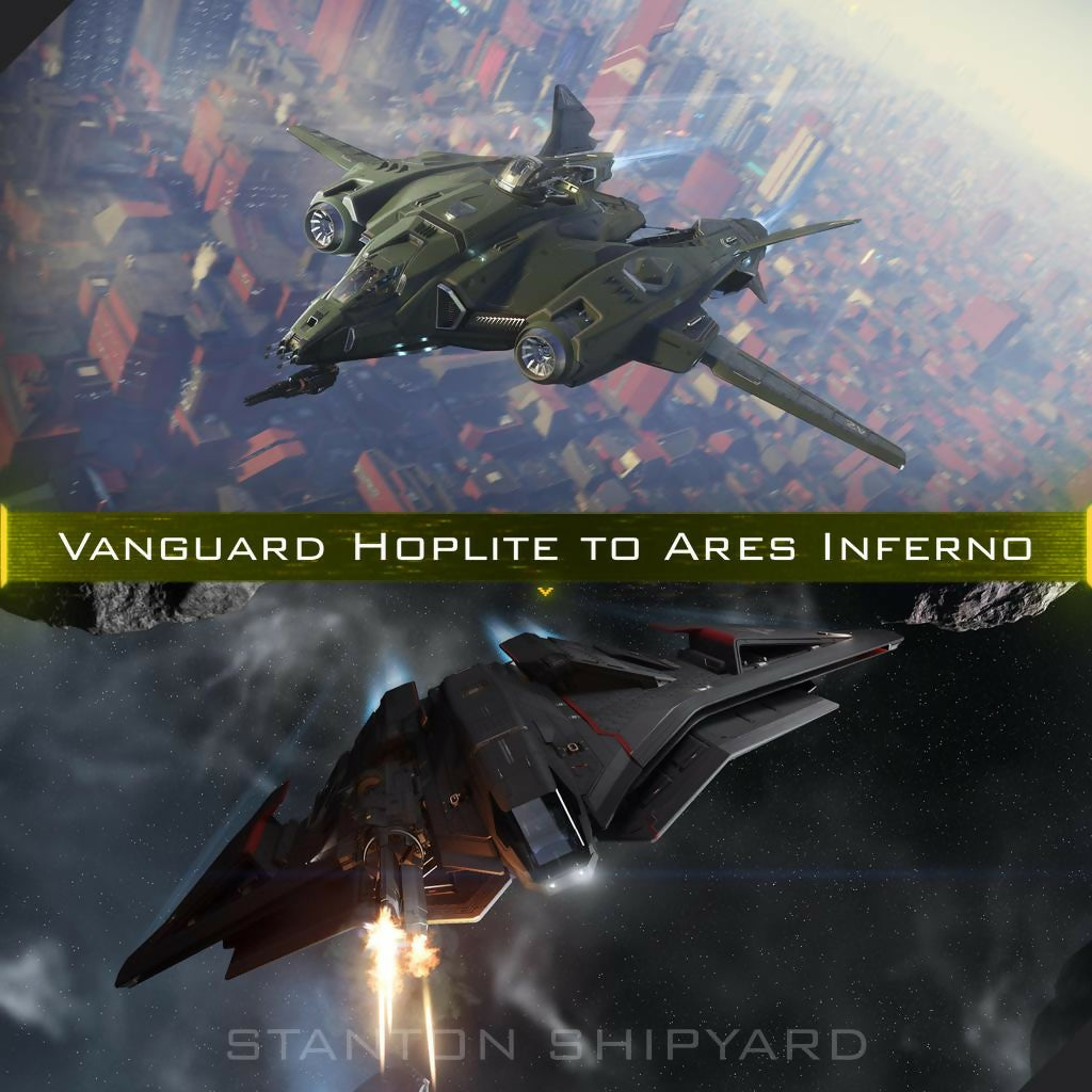 Upgrade - Vanguard Hoplite to Ares Inferno + 24 Months Insurance