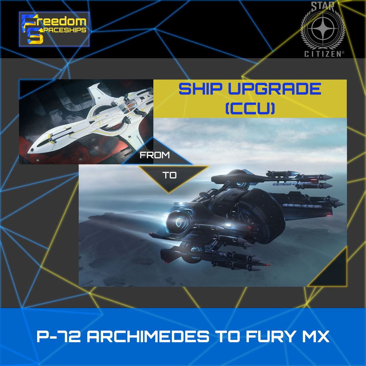 Upgrade - P-72 Archimedes to Fury MX