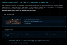 Load image into Gallery viewer, P-72 Archimedes Emerald OC + Paint - Original Concept | Space Foundry Marketplace.