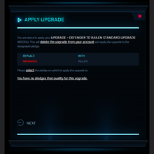 Load image into Gallery viewer, Upgrade - Defender to Railen Standard Upgrade | Space Foundry Marketplace.