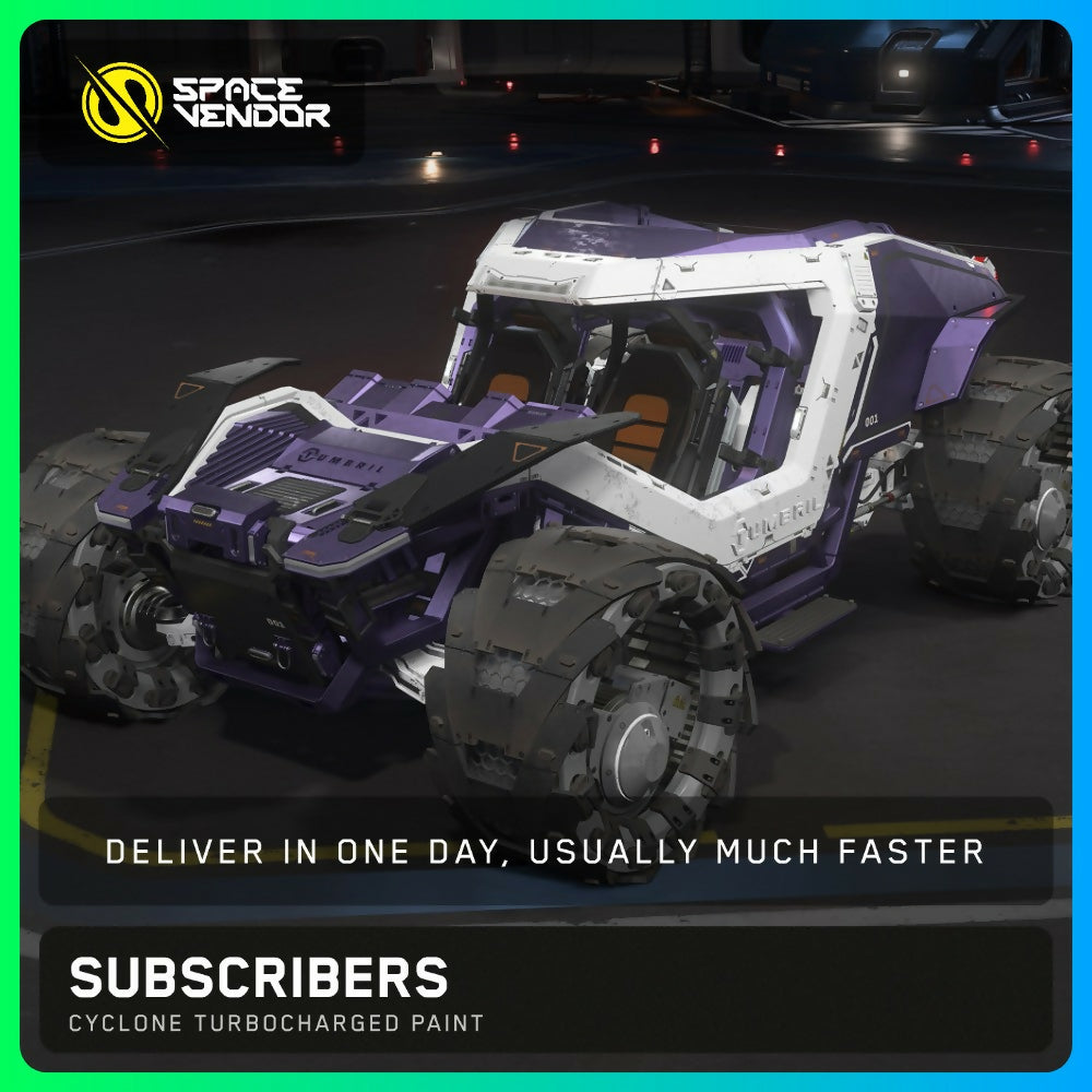 SUBSCRIBERS - Cyclone Turbocharged Paint