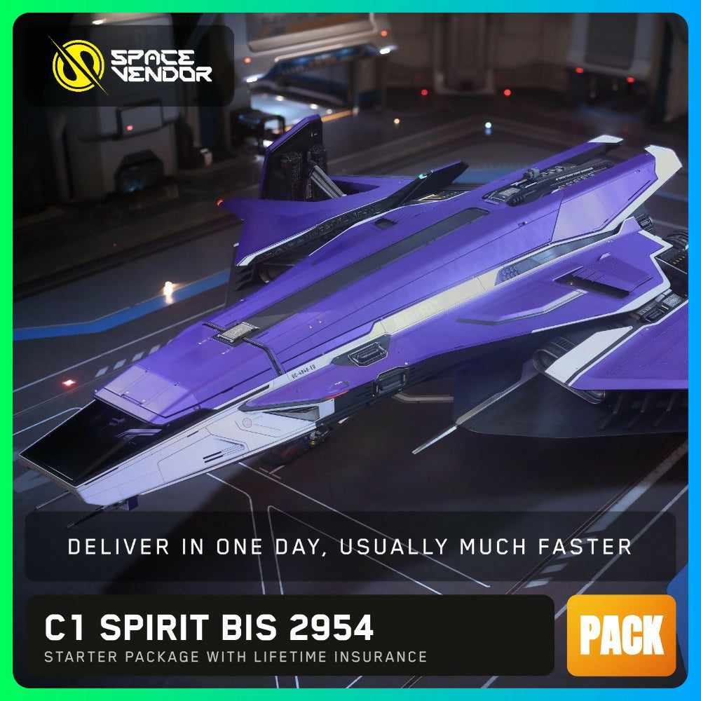 C1 Spirit BIS Best In Show 2954 LTI Package with Star Citizen