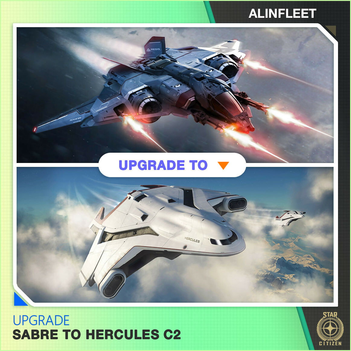 Upgrade - Sabre to C2 Hercules