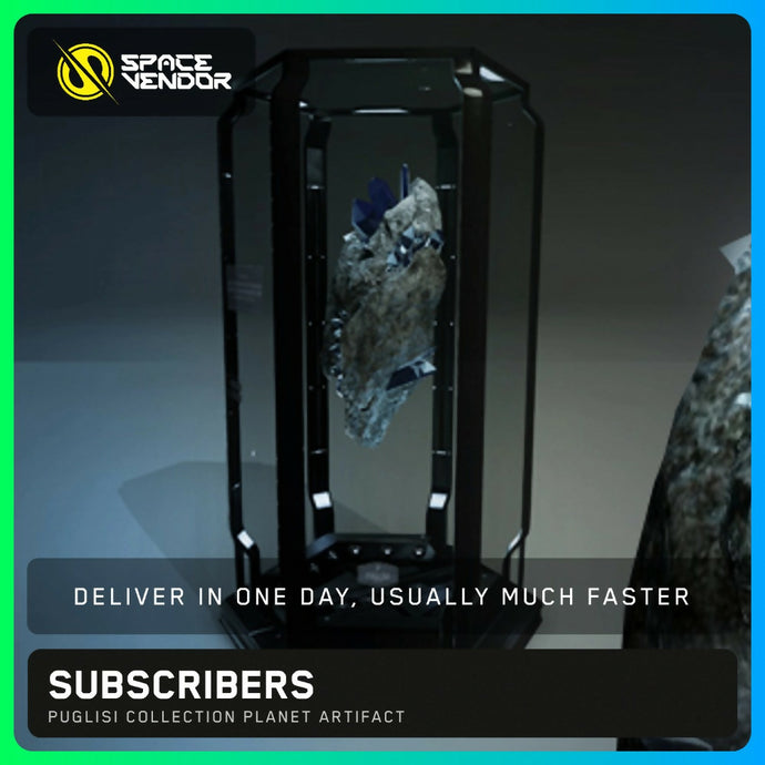 SUBSCRIBERS - Puglisi Collection Planet Artifact