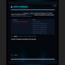 Load image into Gallery viewer, Upgrade - Constellation Andromeda to Apollo Triage Warbond Edition