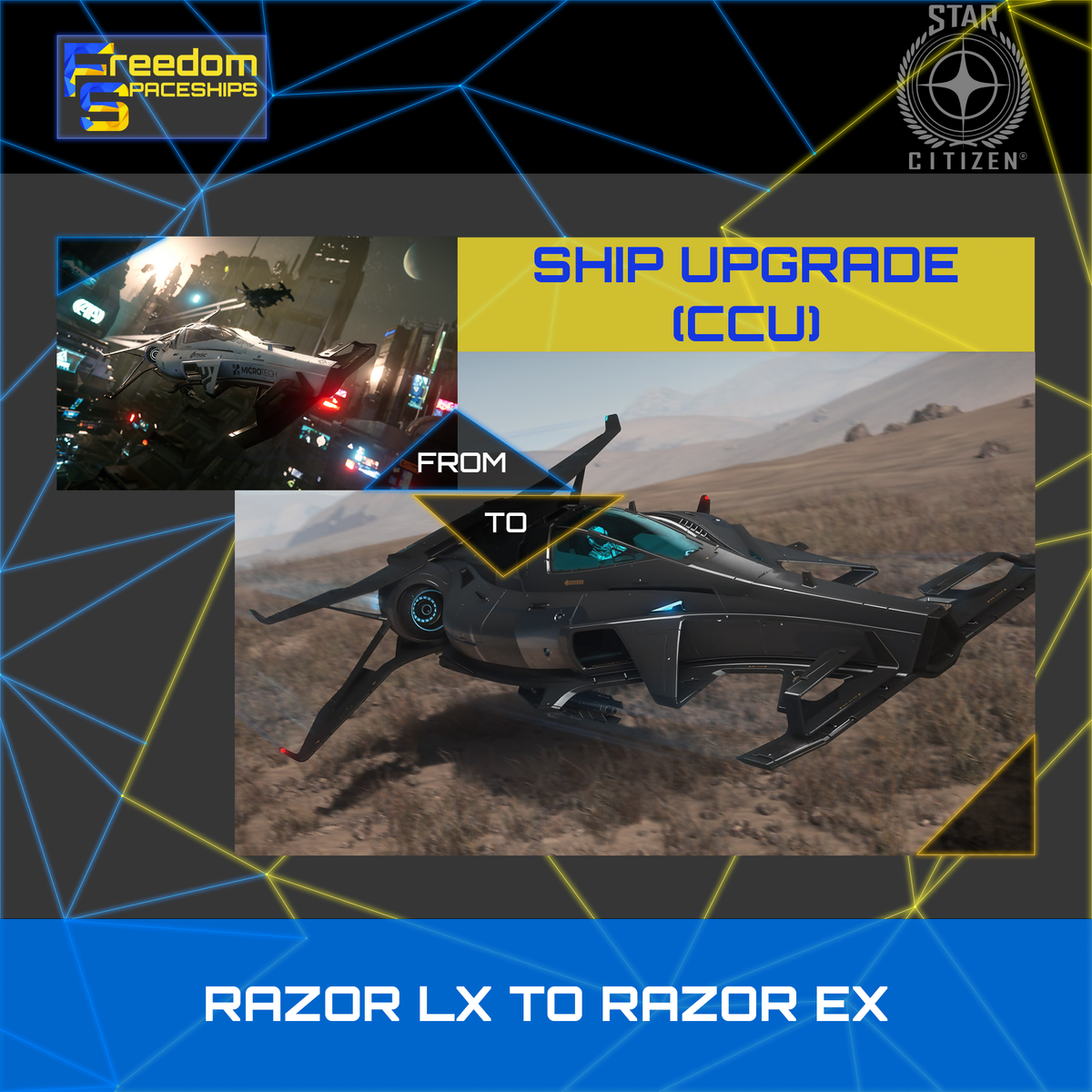 RAZOR LX TO RAZOR EX