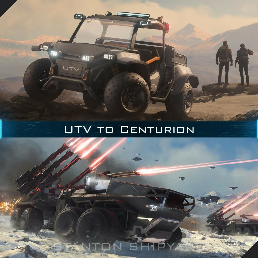 Upgrade - UTV to Centurion | Space Foundry Marketplace.