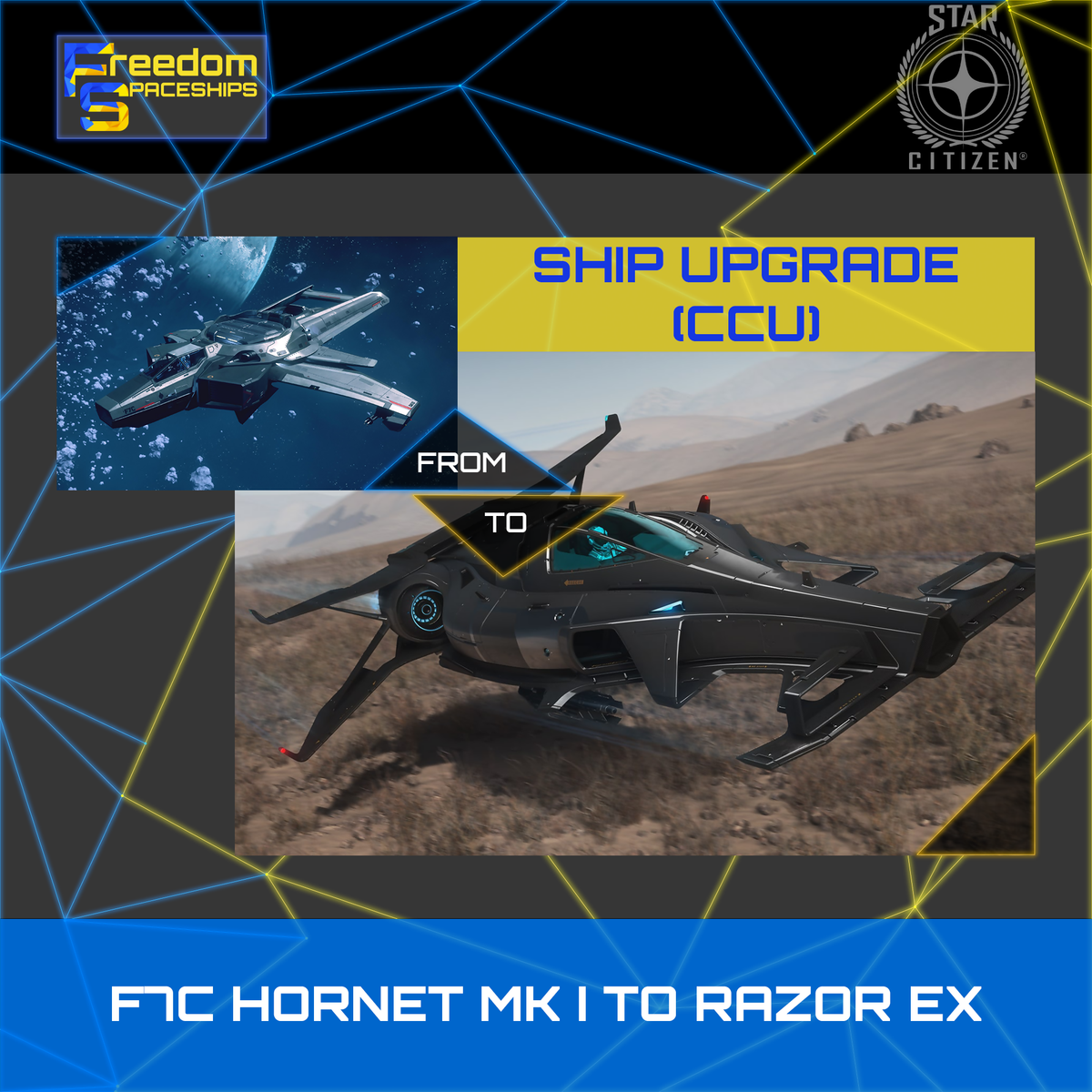 F7C HORNET MK I TO RAZOR EX