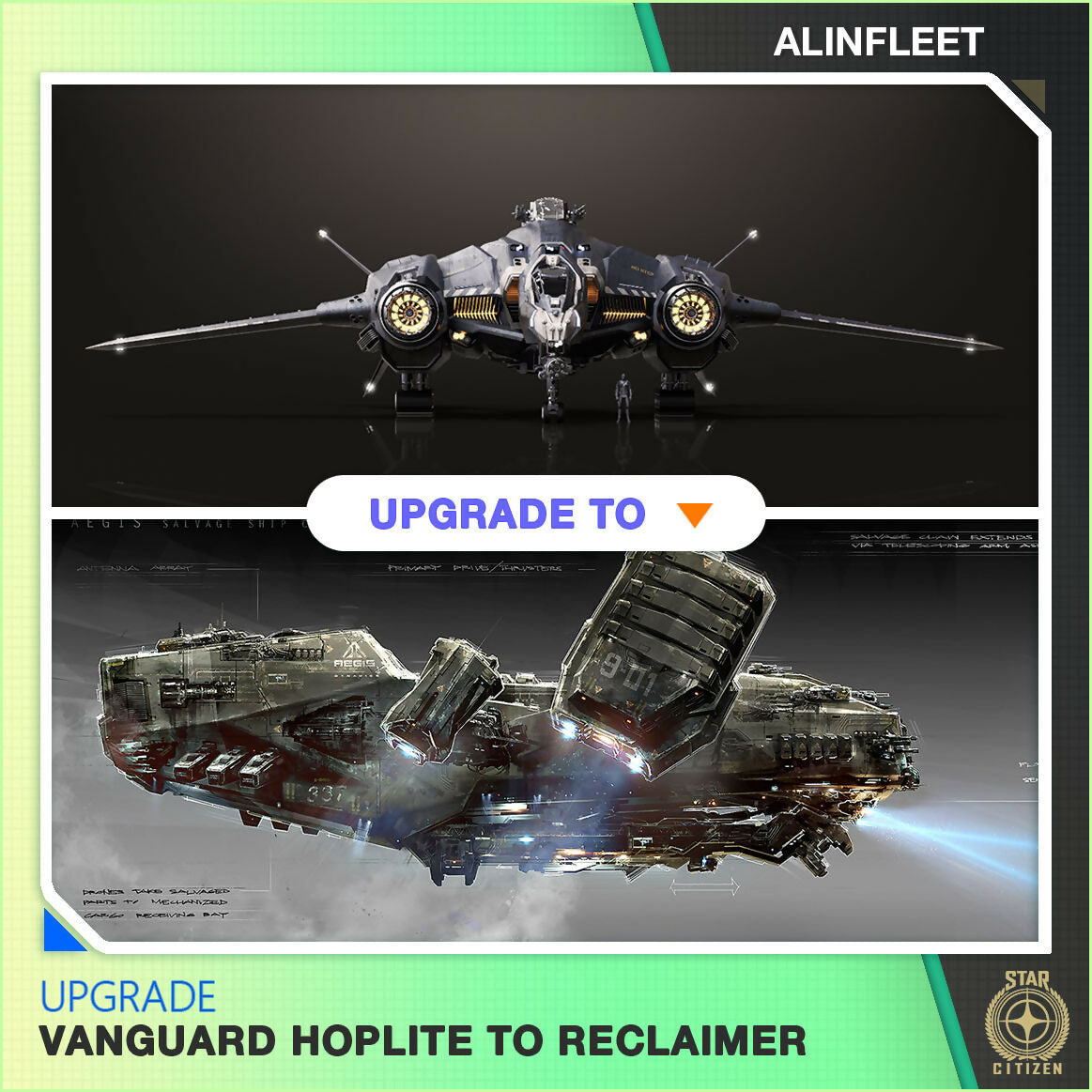 Upgrade - Vanguard Hoplite to Reclaimer