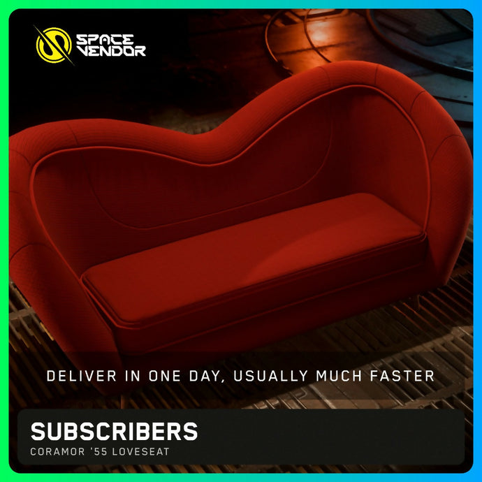 SUBSCRIBERS - Coramor '55 Loveseat