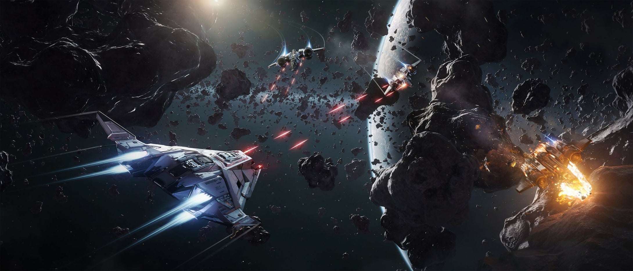 Zeus_mkII_ES_in_ring_system_attacking_3_Buccaneers