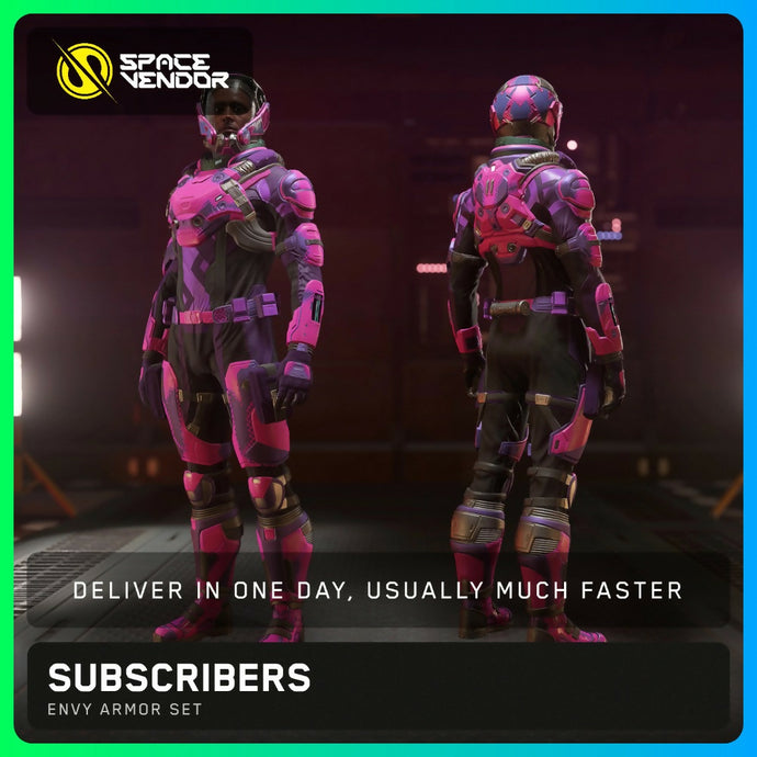 SUBSCRIBERS - Envy Armor Set