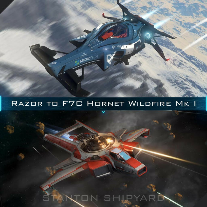 Upgrade - Razor to F7C Hornet Wildfire Mk I