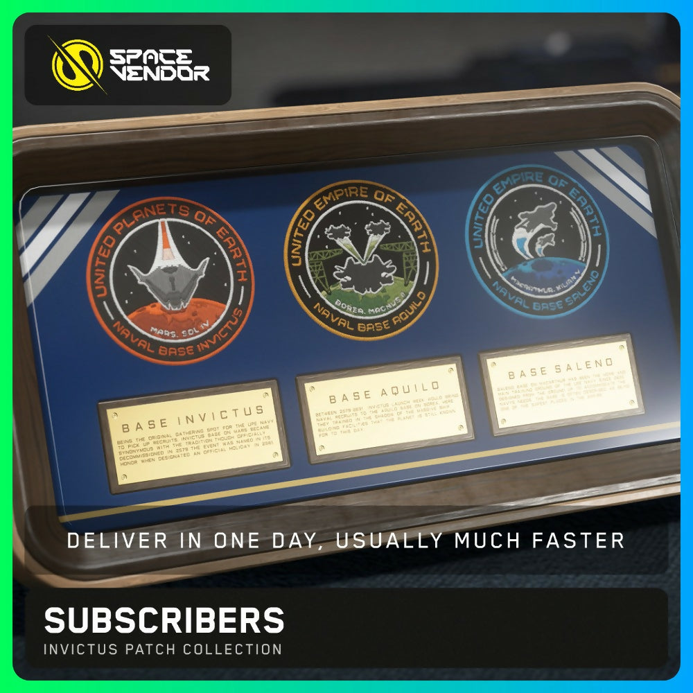 SUBSCRIBERS - Invictus Patch Collection