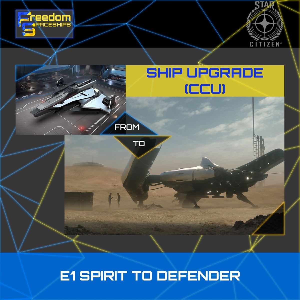 Upgrade - E1 Spirit to Defender
