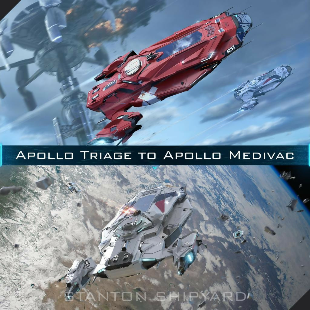 Star Citizen – Upgrade De Vaisseau Apollo Triage Vers Apollo Medivac – Neuf – PC