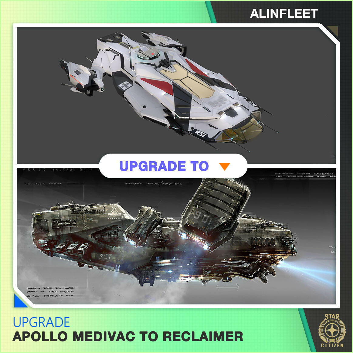 Upgrade - Apollo Medivac to Reclaimer