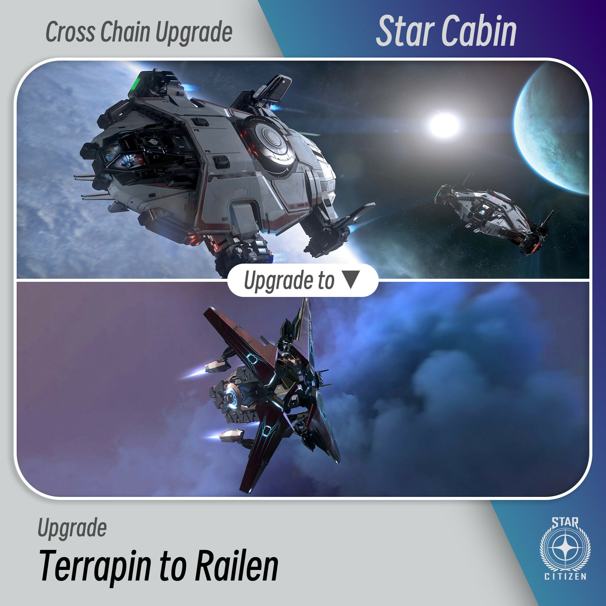 Terrapin to Railen - Upgrade