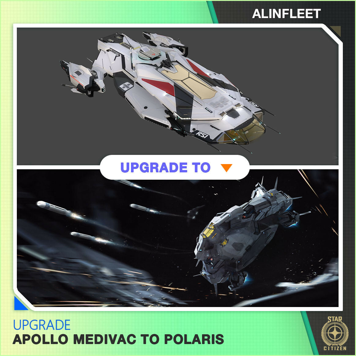 Space-Foundry.com: Upgrade - Apollo Medivac to Polaris
