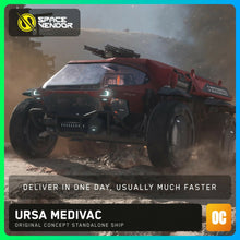 Load image into Gallery viewer, Ursa Medivac OC + Invictus Flight Jacket Steel - Original Concept | Space Foundry Marketplace.