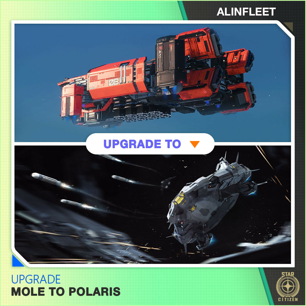 Upgrade - Argo Mole to Polaris