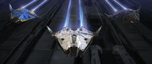 Load image into Gallery viewer, Zeus Mk II MR OC + Aeroview Hangar - Original Concept | Space Foundry Marketplace.