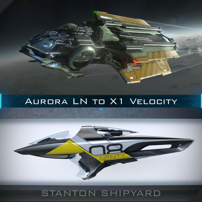 Aurora-LN-to-X1-Velocity