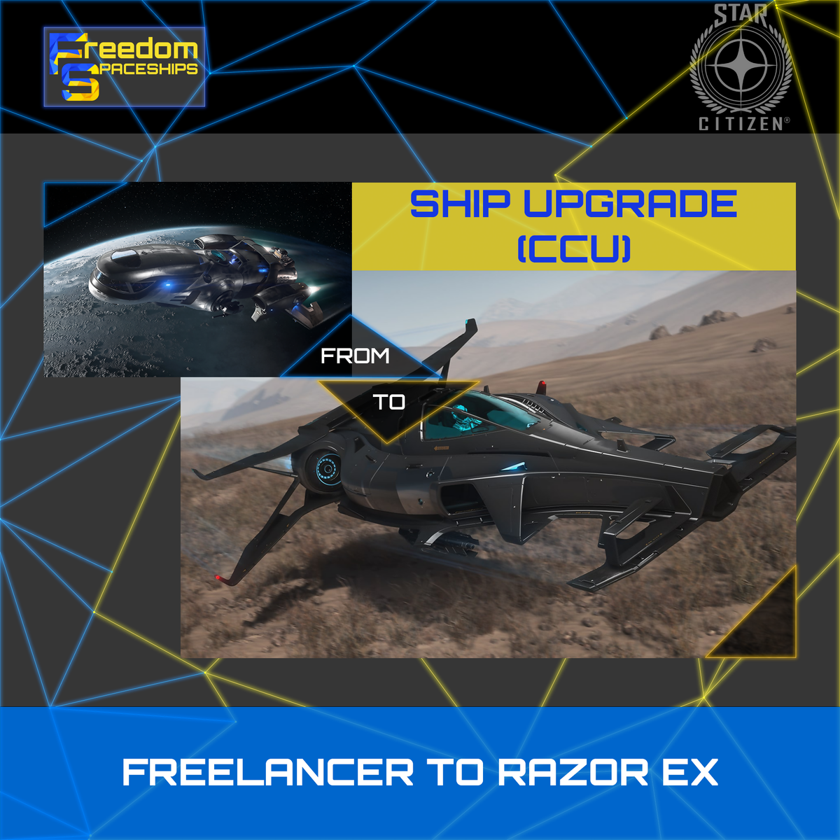 FREELANCER TO RAZOR EX